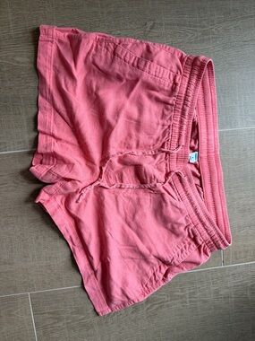 Women's Linen Drawstring Shorts